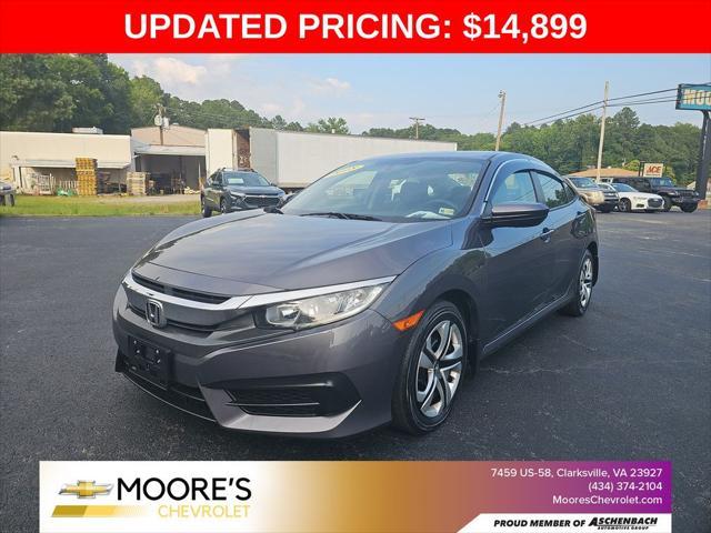 used 2018 Honda Civic car, priced at $14,899
