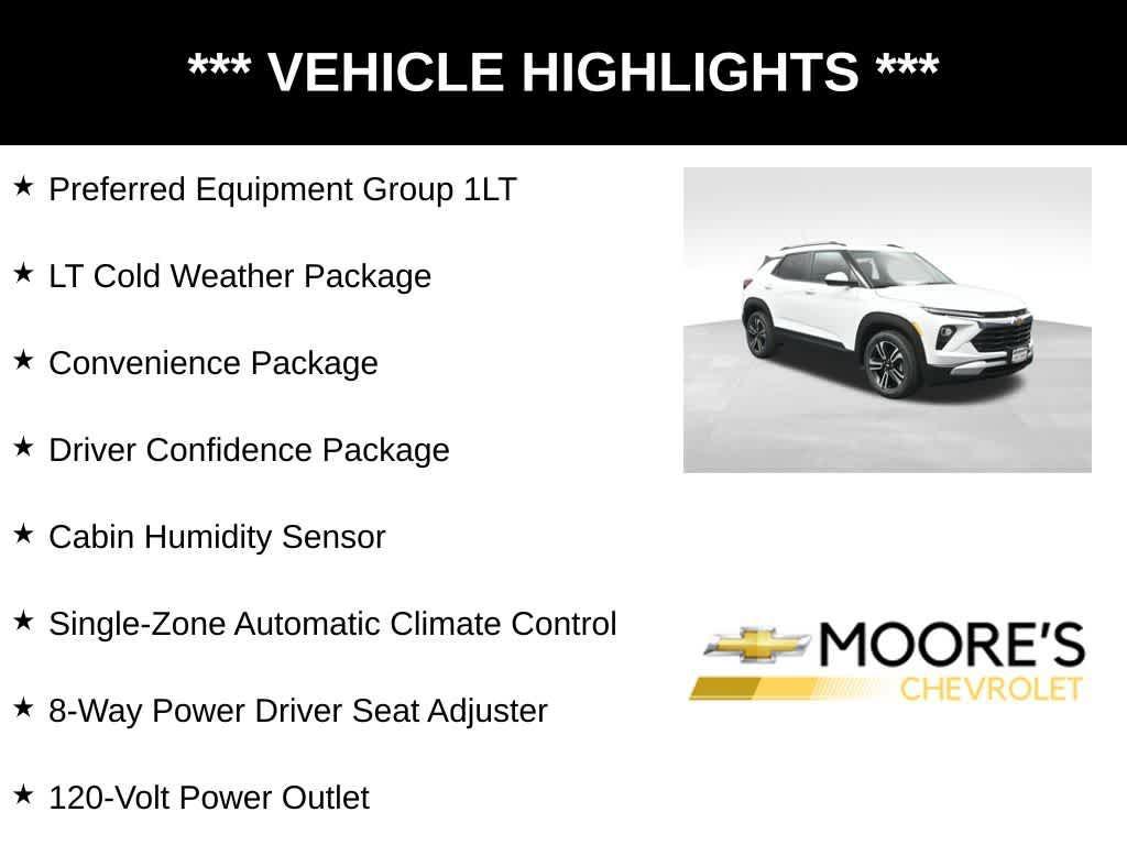 new 2025 Chevrolet TrailBlazer car, priced at $27,221
