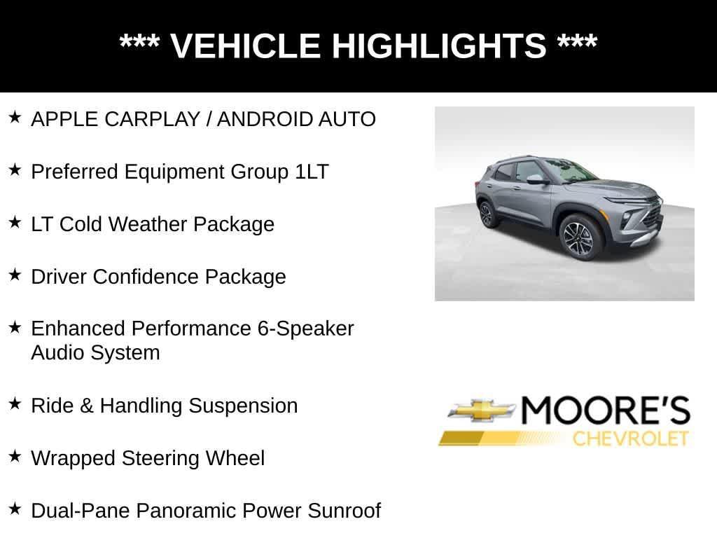 new 2026 Chevrolet TrailBlazer car, priced at $27,688