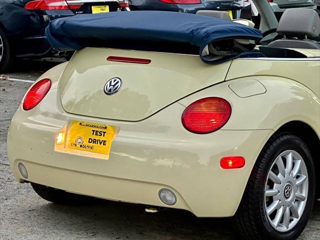 used 2005 Volkswagen New Beetle car, priced at $9,995