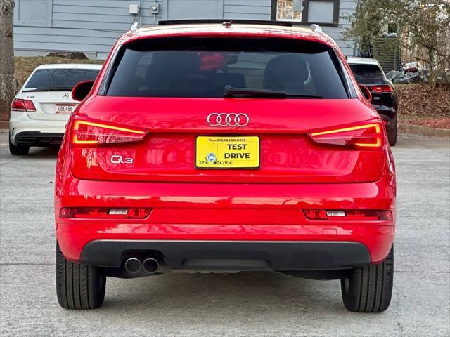 used 2018 Audi Q3 car, priced at $8,995