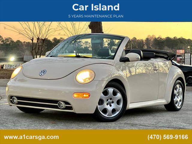 used 2003 Volkswagen New Beetle car, priced at $7,495