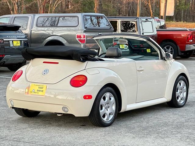 used 2003 Volkswagen New Beetle car, priced at $7,495