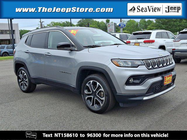 used 2022 Jeep Compass car, priced at $18,810