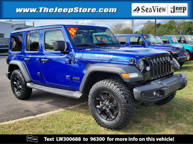 used 2020 Jeep Wrangler Unlimited car, priced at $35,810