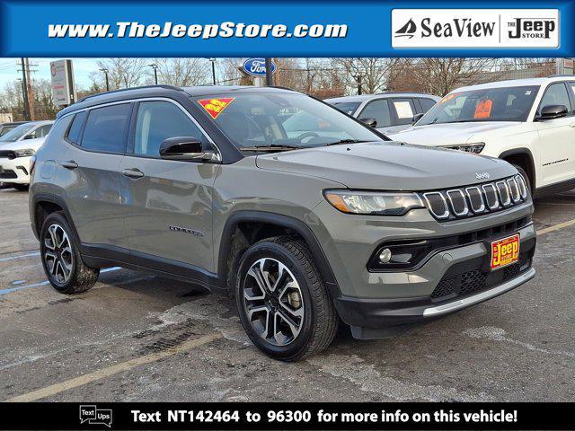 used 2022 Jeep Compass car, priced at $20,810