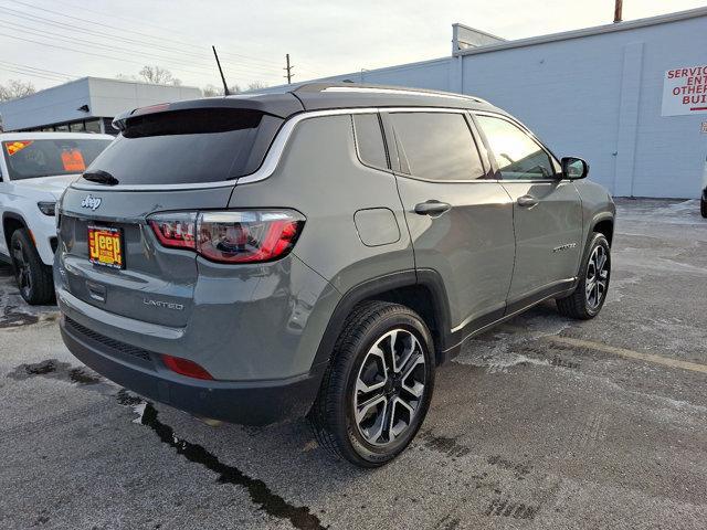 used 2022 Jeep Compass car, priced at $20,810