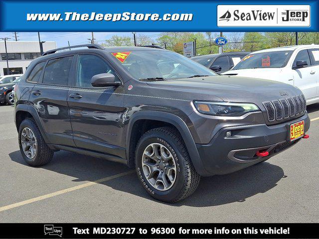 used 2021 Jeep Cherokee car, priced at $25,810