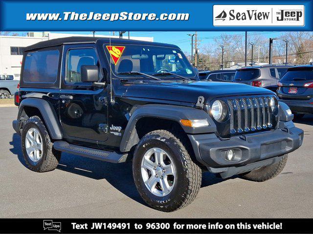 used 2018 Jeep Wrangler car, priced at $19,810