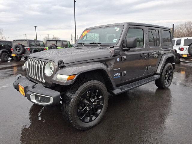 used 2021 Jeep Wrangler Unlimited 4xe car, priced at $34,810