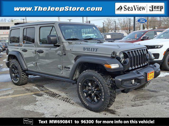 used 2021 Jeep Wrangler car, priced at $33,810