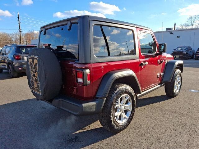 used 2021 Jeep Wrangler car, priced at $29,810