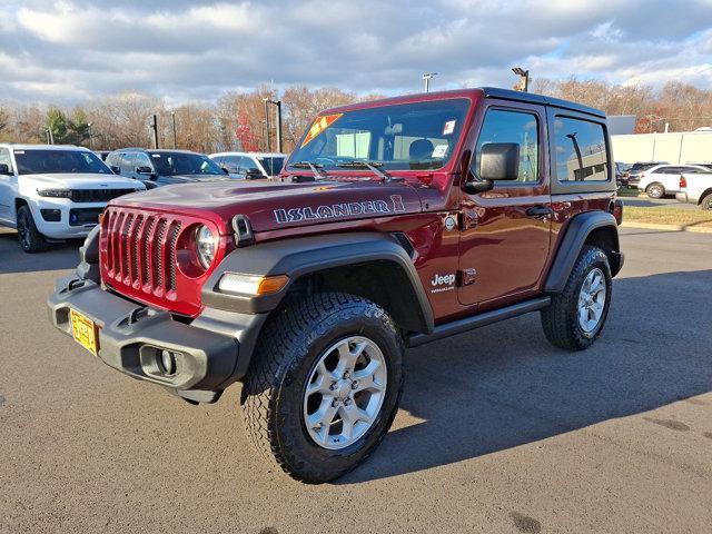 used 2021 Jeep Wrangler car, priced at $29,810