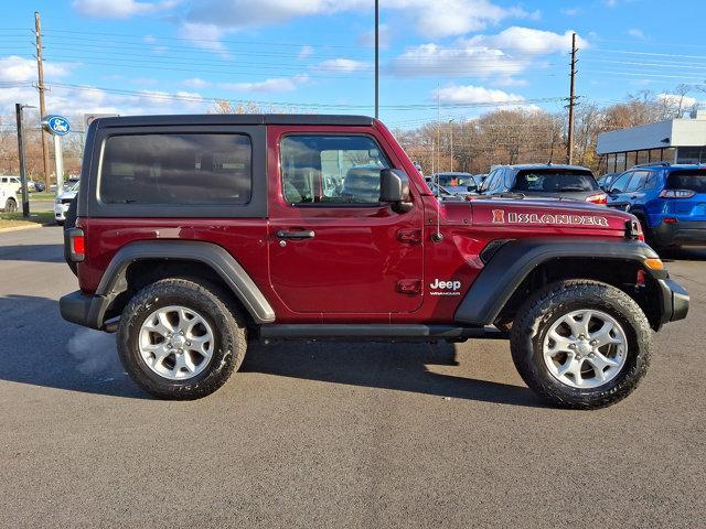 used 2021 Jeep Wrangler car, priced at $29,810