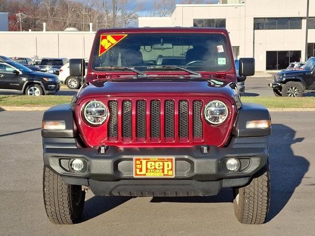 used 2021 Jeep Wrangler car, priced at $29,810