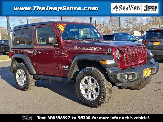 used 2021 Jeep Wrangler car, priced at $29,810