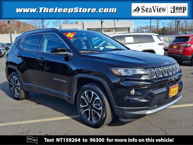 used 2022 Jeep Compass car, priced at $24,810