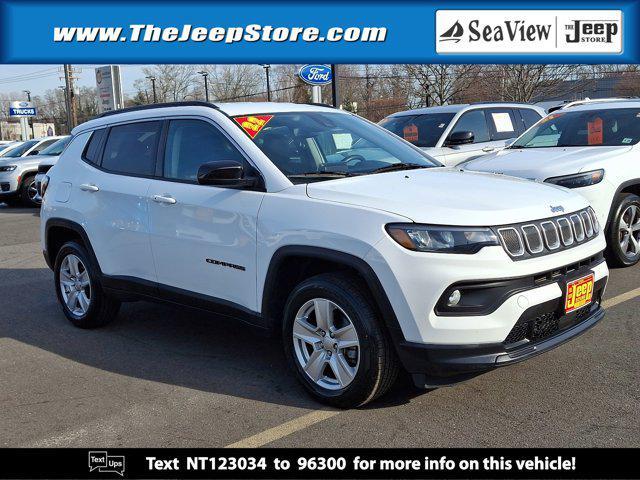 used 2022 Jeep Compass car, priced at $21,810