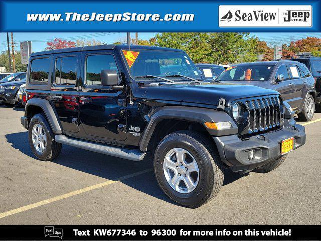 used 2019 Jeep Wrangler Unlimited car, priced at $28,810