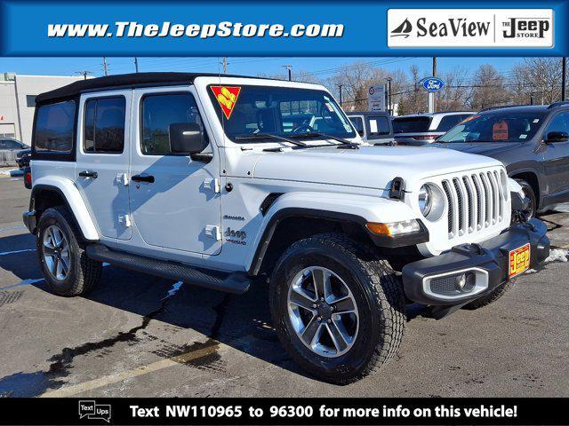 used 2022 Jeep Wrangler Unlimited car, priced at $34,810