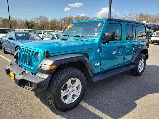 used 2019 Jeep Wrangler Unlimited car, priced at $32,810