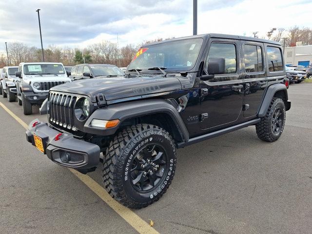 used 2021 Jeep Wrangler car, priced at $32,810