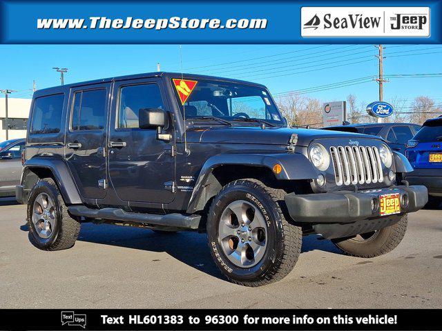 used 2017 Jeep Wrangler Unlimited car, priced at $20,810