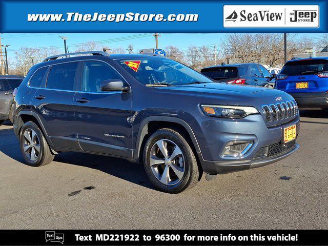 used 2021 Jeep Cherokee car, priced at $25,810