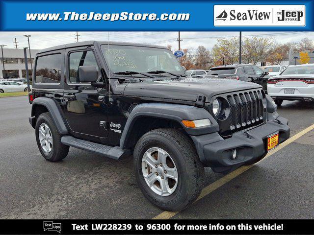 used 2020 Jeep Wrangler car, priced at $29,810