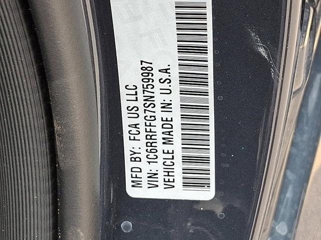 new 2025 Ram 1500 car, priced at $61,240