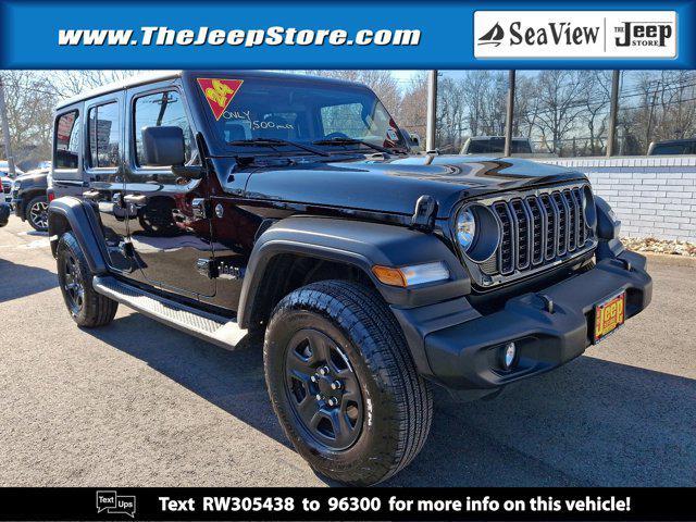 used 2024 Jeep Wrangler car, priced at $33,810