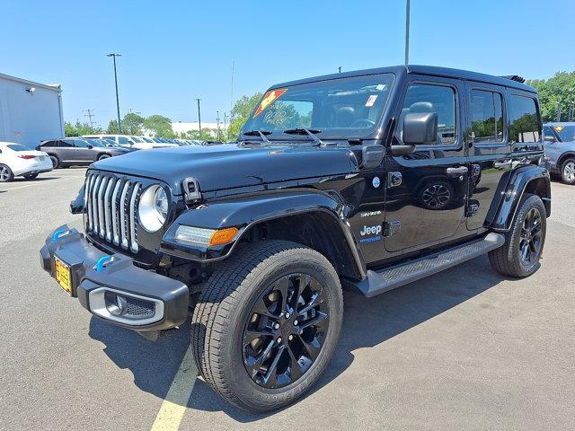 used 2022 Jeep Wrangler Unlimited 4xe car, priced at $38,810