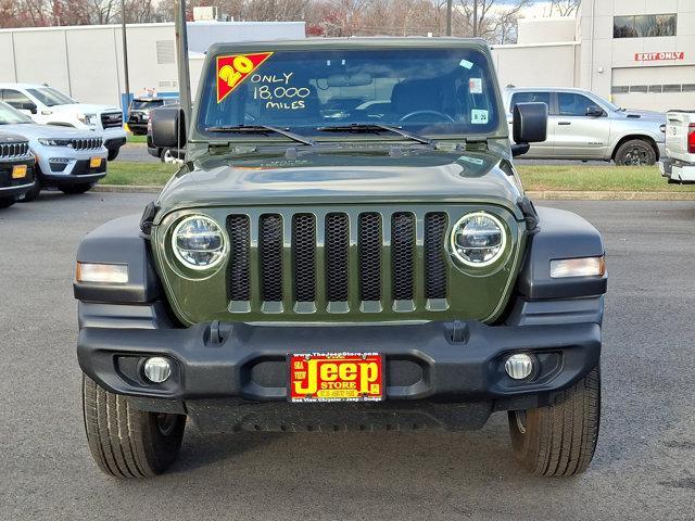 used 2020 Jeep Wrangler Unlimited car, priced at $31,810