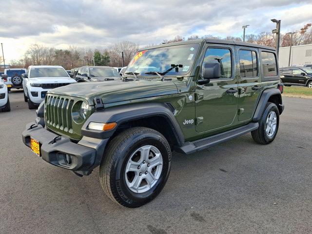 used 2020 Jeep Wrangler Unlimited car, priced at $31,810