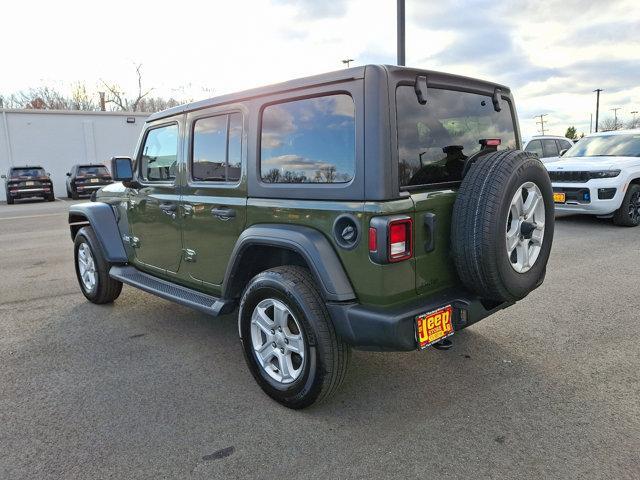 used 2020 Jeep Wrangler Unlimited car, priced at $31,810