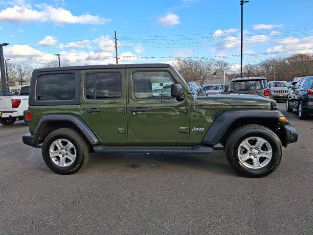 used 2020 Jeep Wrangler Unlimited car, priced at $31,810