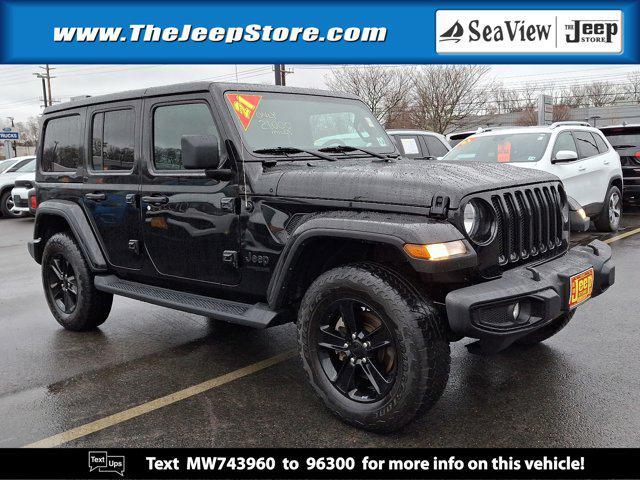 used 2021 Jeep Wrangler Unlimited car, priced at $34,810