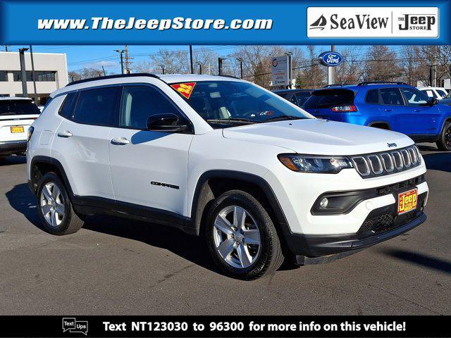 used 2022 Jeep Compass car, priced at $21,810