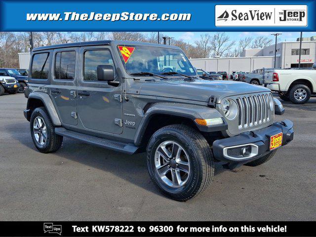 used 2019 Jeep Wrangler Unlimited car, priced at $28,810