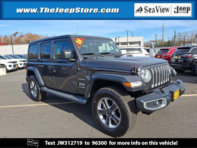 used 2018 Jeep Wrangler Unlimited car, priced at $25,810