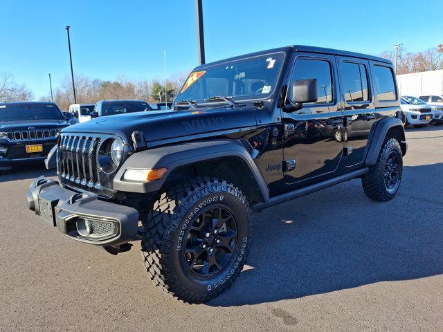 used 2021 Jeep Wrangler car, priced at $33,810