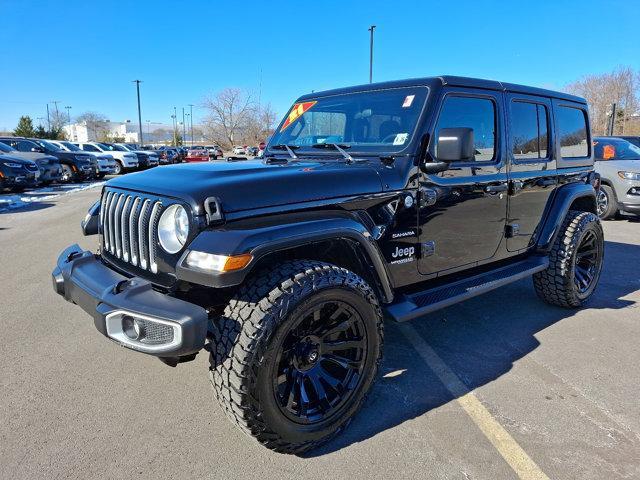 used 2021 Jeep Wrangler Unlimited car, priced at $28,810