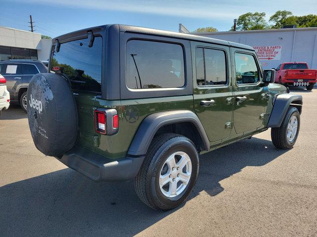 used 2021 Jeep Wrangler Unlimited car, priced at $33,810