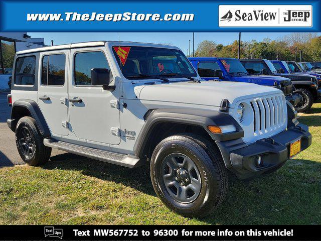 used 2021 Jeep Wrangler Unlimited car, priced at $27,810