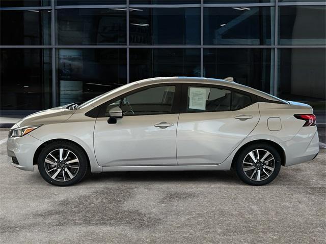 used 2021 Nissan Versa car, priced at $16,038