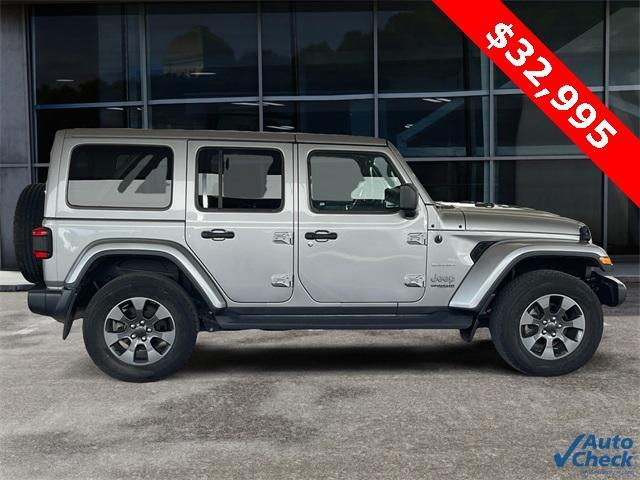 used 2020 Jeep Wrangler Unlimited car, priced at $32,561