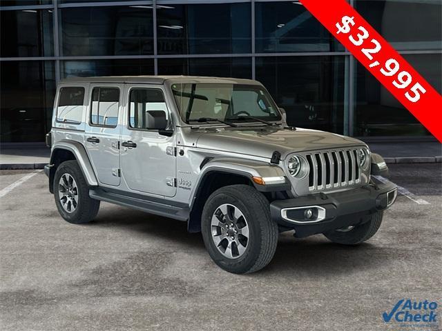 used 2020 Jeep Wrangler Unlimited car, priced at $32,561