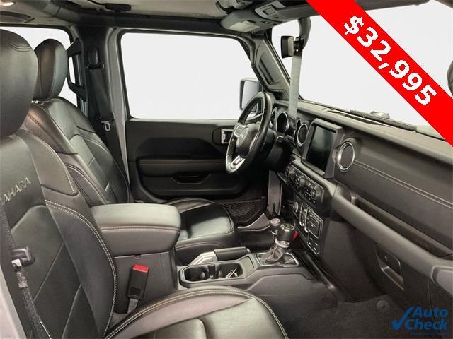 used 2020 Jeep Wrangler Unlimited car, priced at $32,561