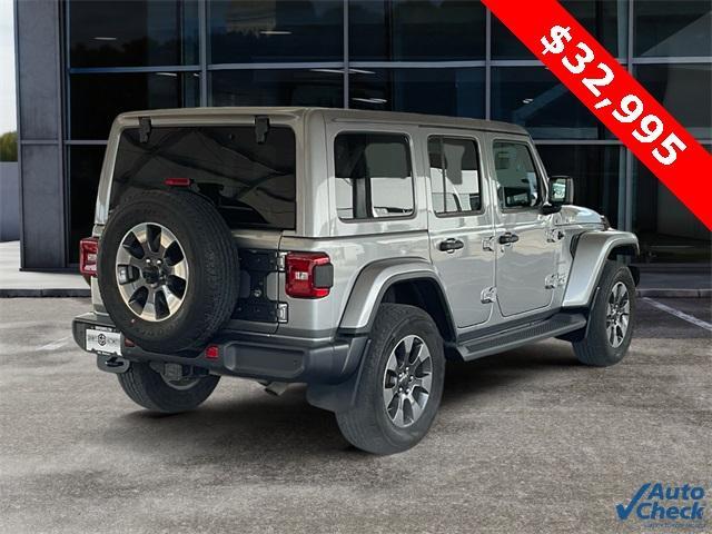 used 2020 Jeep Wrangler Unlimited car, priced at $32,561