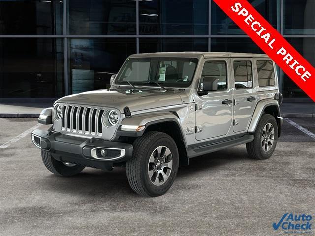 used 2020 Jeep Wrangler Unlimited car, priced at $32,561